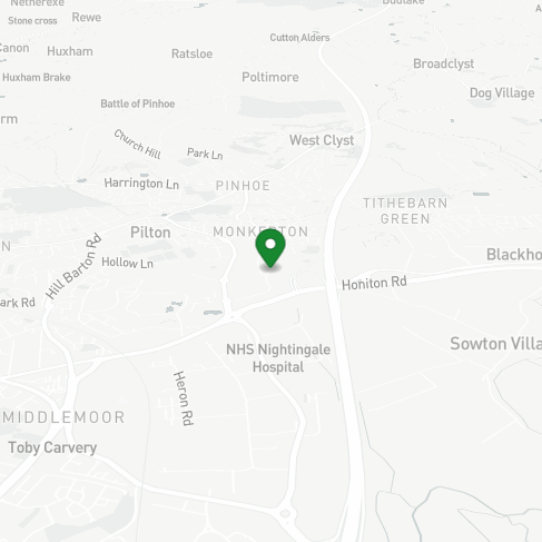 Exeter map