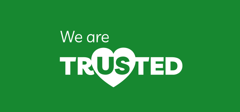 We are trusted